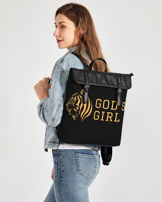 God's Girl Casual Flap Backpack