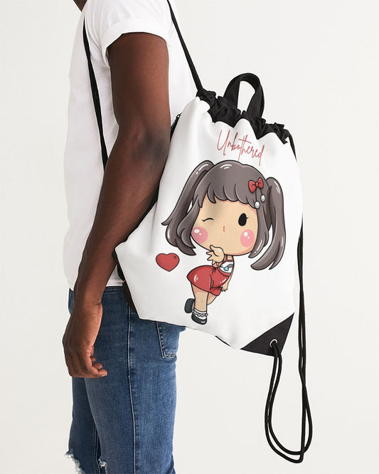 Unbothered Drawstring Bag