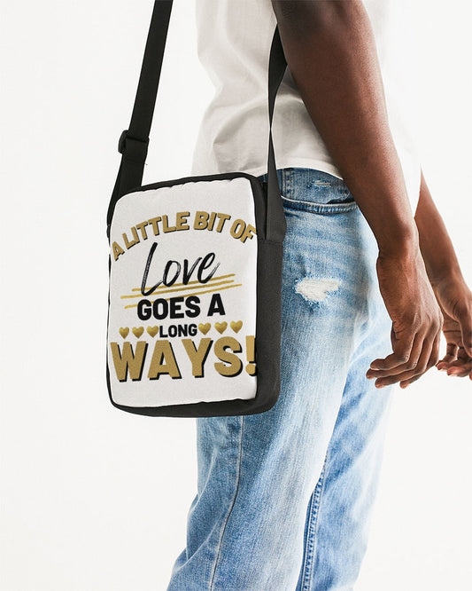 God's Girl A little bit of love goes a long way Messenger Pouch