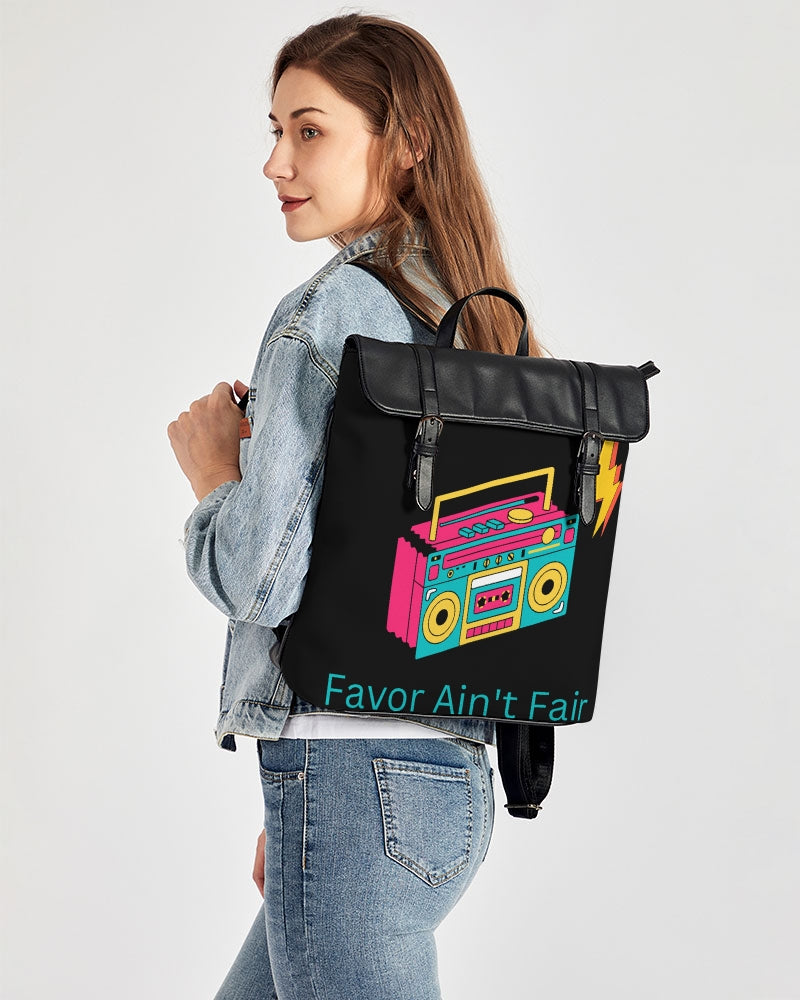 Favor Ain't Fair Flap Backpack