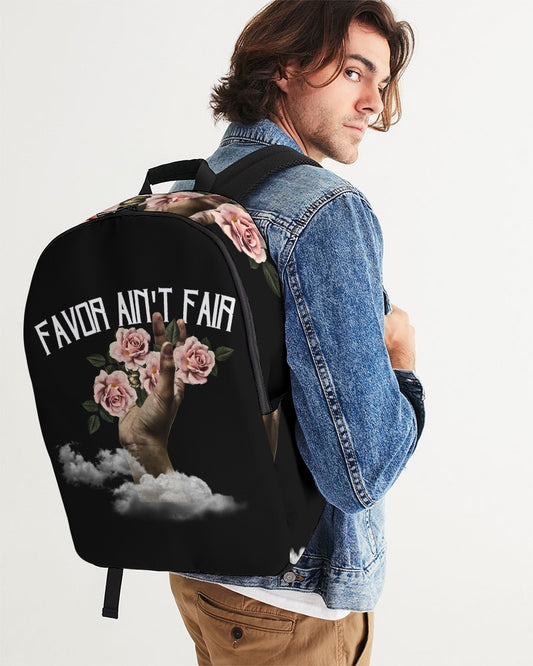 Favor Ain't Fair Large Backpack