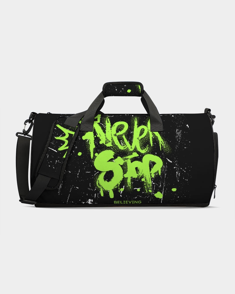 Never Stop Believing Duffle Bag