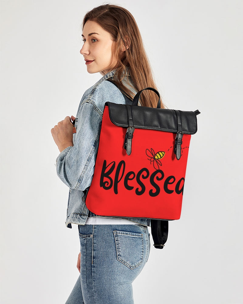 Blessed Casual Flap Backpack