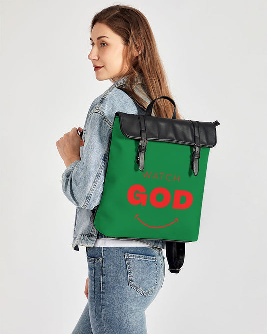 Watch God Casual Flap Backpack