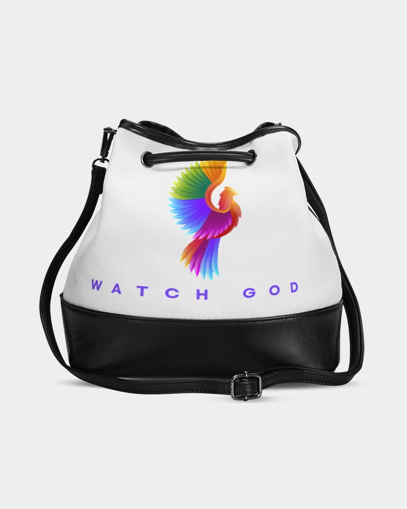 Watch God Mini Drawstring Bucket Bag