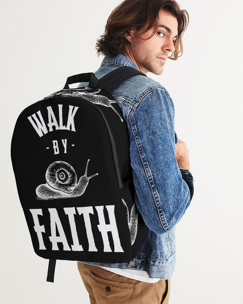 Walk by Faith Large Backpack