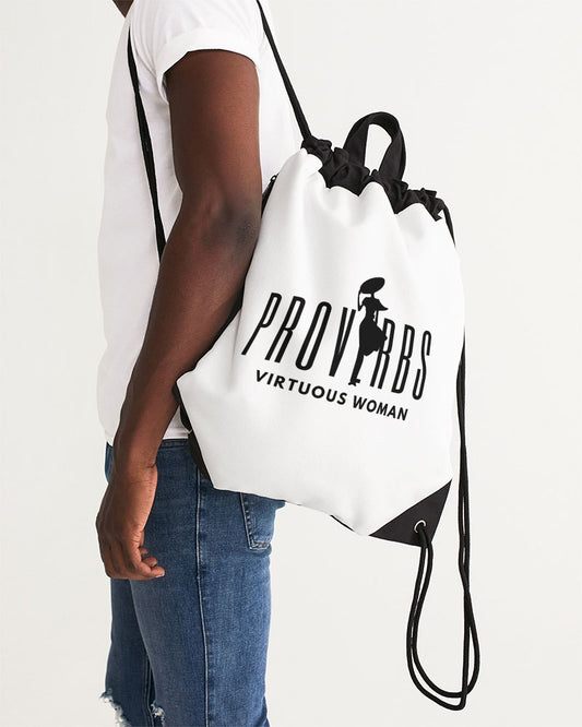 Proverbs Drawstring Bag