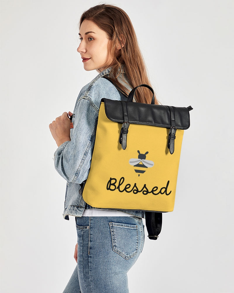 Blessed Casual Flap Backpack