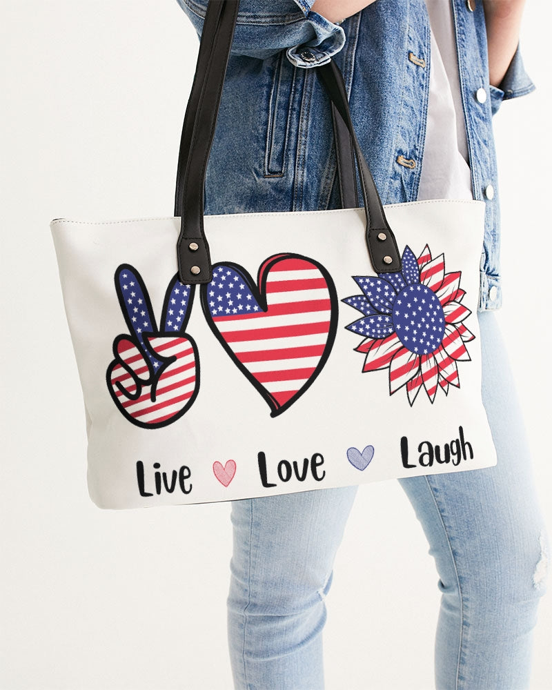 Live Laugh Love Stylish Tote Bag