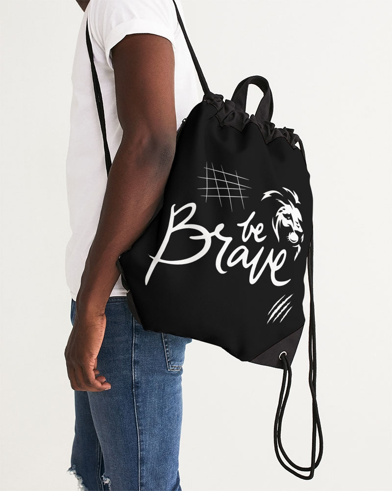 Be Brave Drawstring Bag