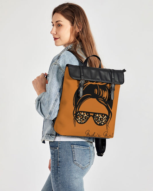 God's Girl Casual Flap Backpack