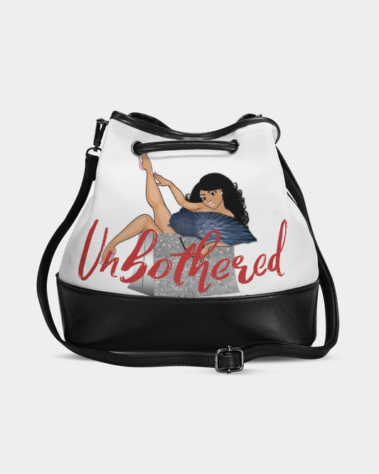 Unbothered Mini Drawstring Bucket Bag