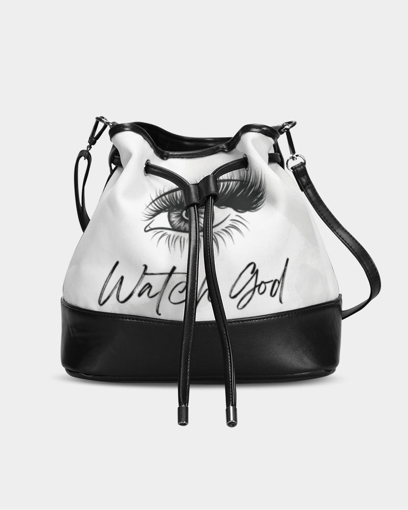 Watch God Mini Drawstring Bucket Bag