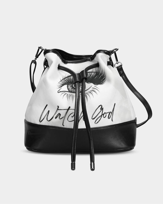 Watch God Mini Drawstring Bucket Bag