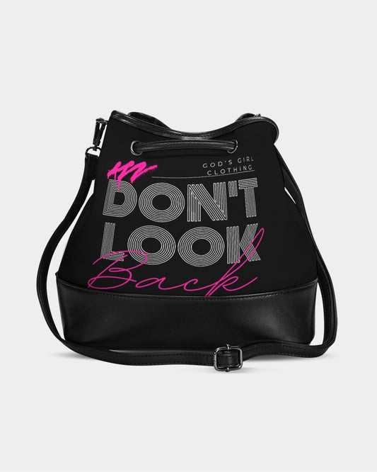 Don't Look Back Mini Drawstring Bucket Bag