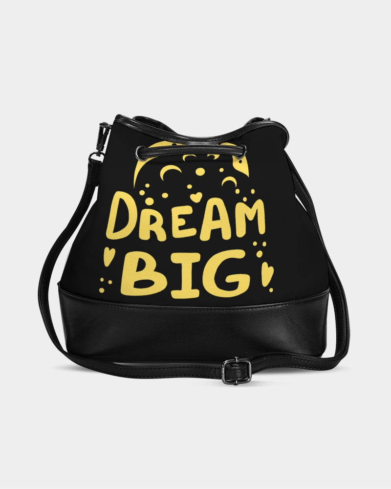 Dream Big Mini Drawstring Bucket Bag