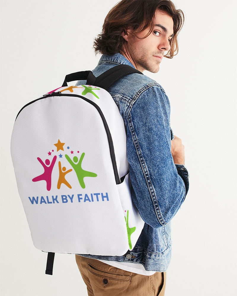 Walk By Faith Large Backpack