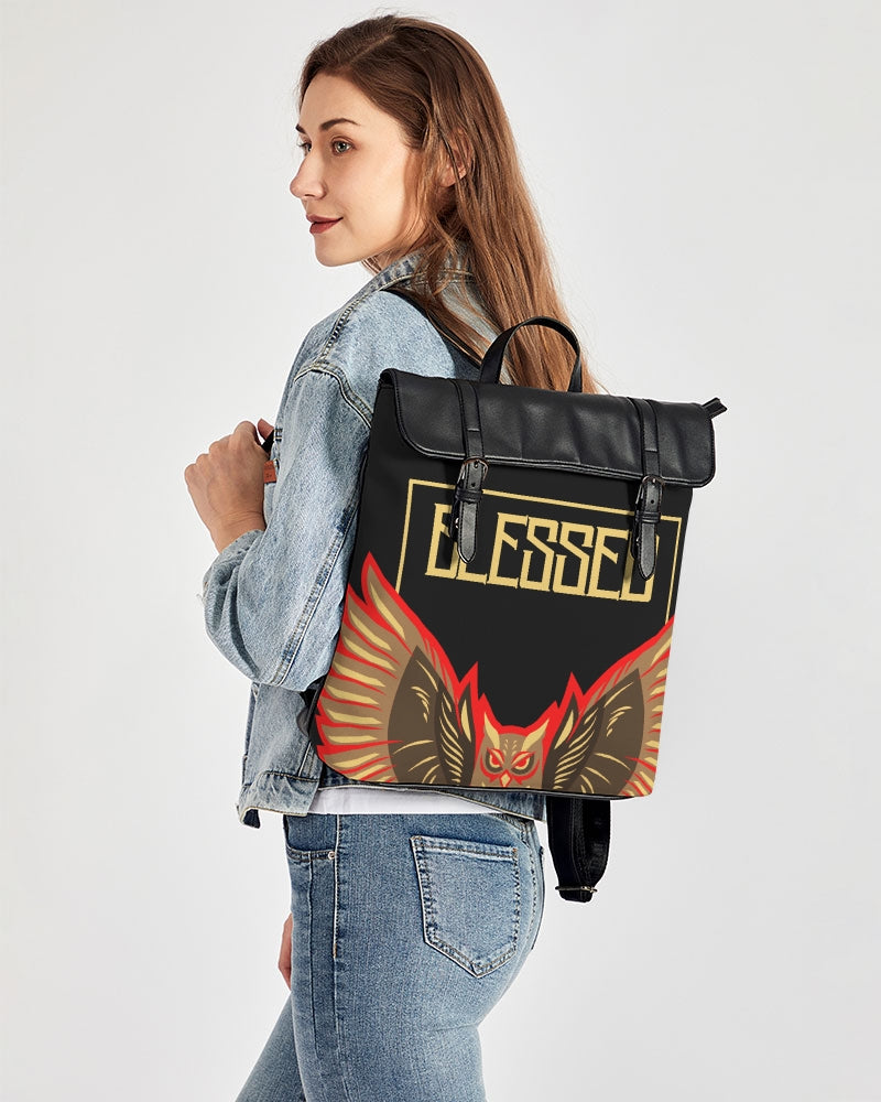 Blessed Casual Flap Backpack