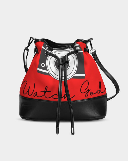 Watch God Mini Drawstring Bucket Bag