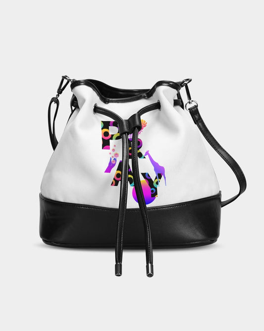 Pray Mini Drawstring Bucket Bag