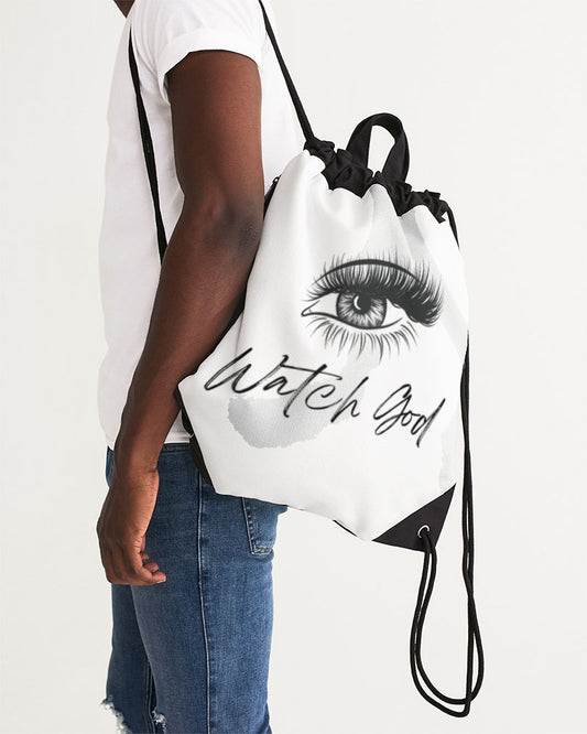 Watch God Drawstring Bag