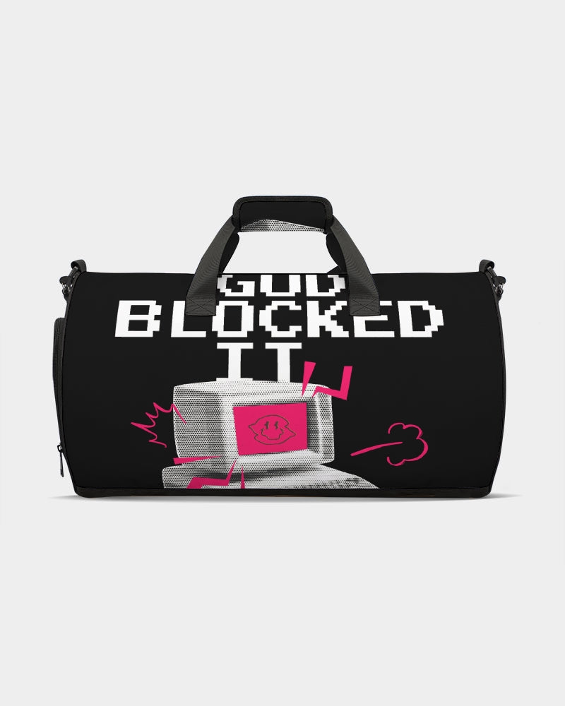 God Blocked It Duffle Bag