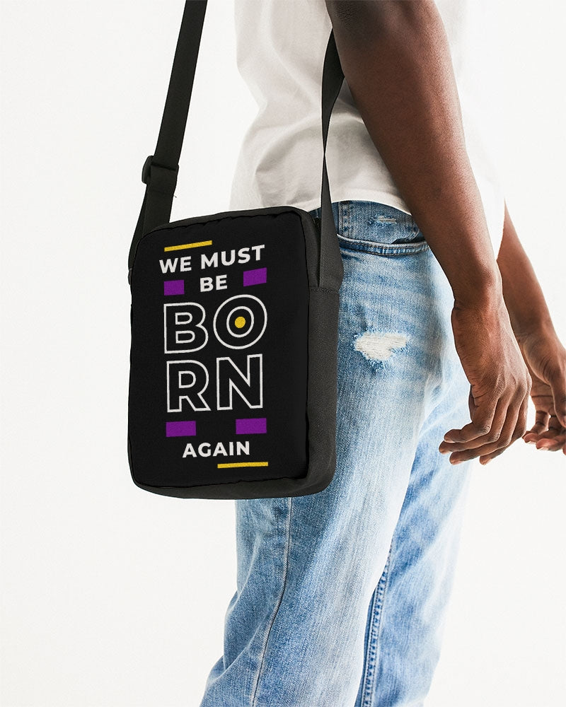 God's Girl We Must Be Born Again Messenger Pouch