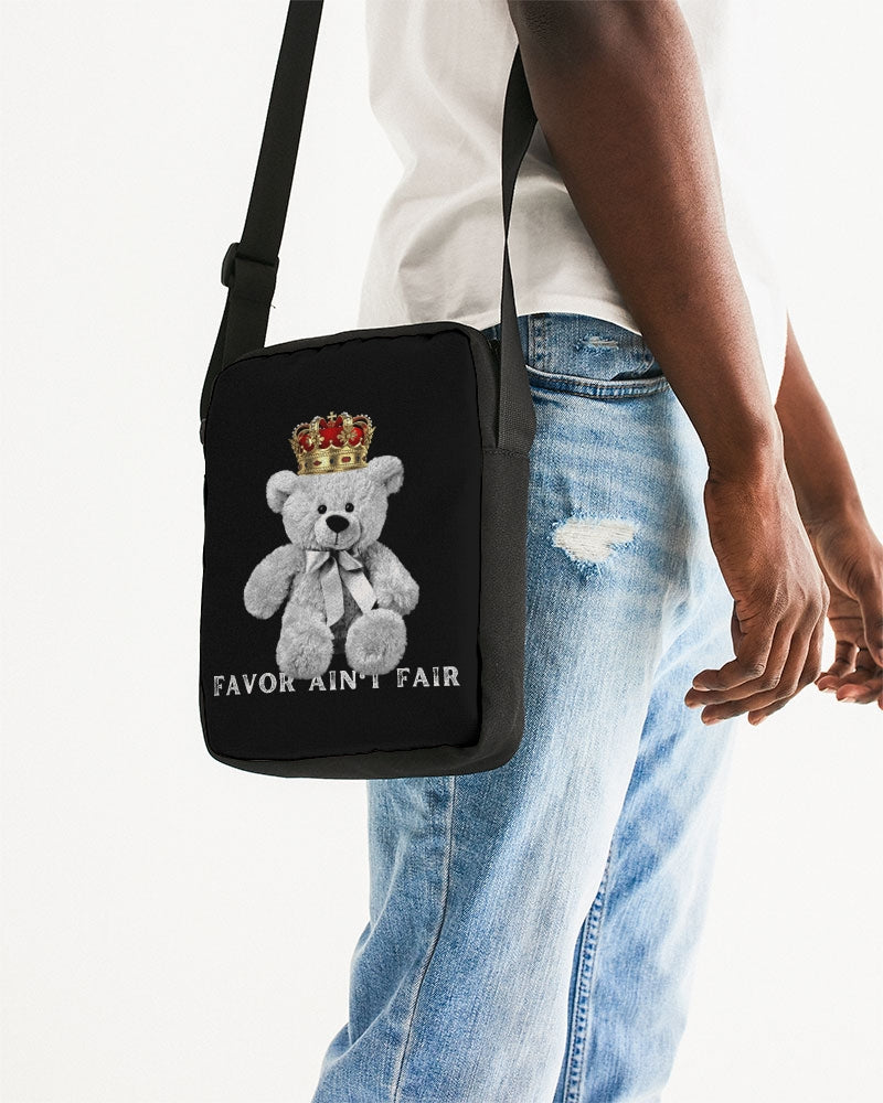 God's Girl Favor Ain't Fair Messenger Pouch